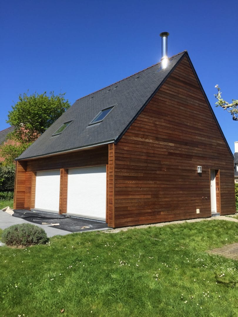 Resine maison bois Clohars Fouesnant2 - Accueil