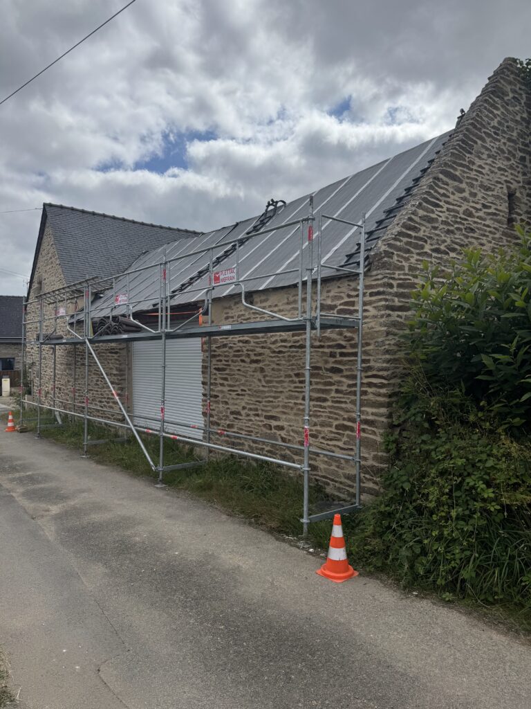 Remplacement ardoise Melgven Bruno29